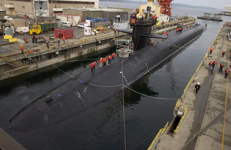 Free download high resolution image - free image free photo free stock image public domain picture  Sailors complete drydocking maneuver of a Trident submarine