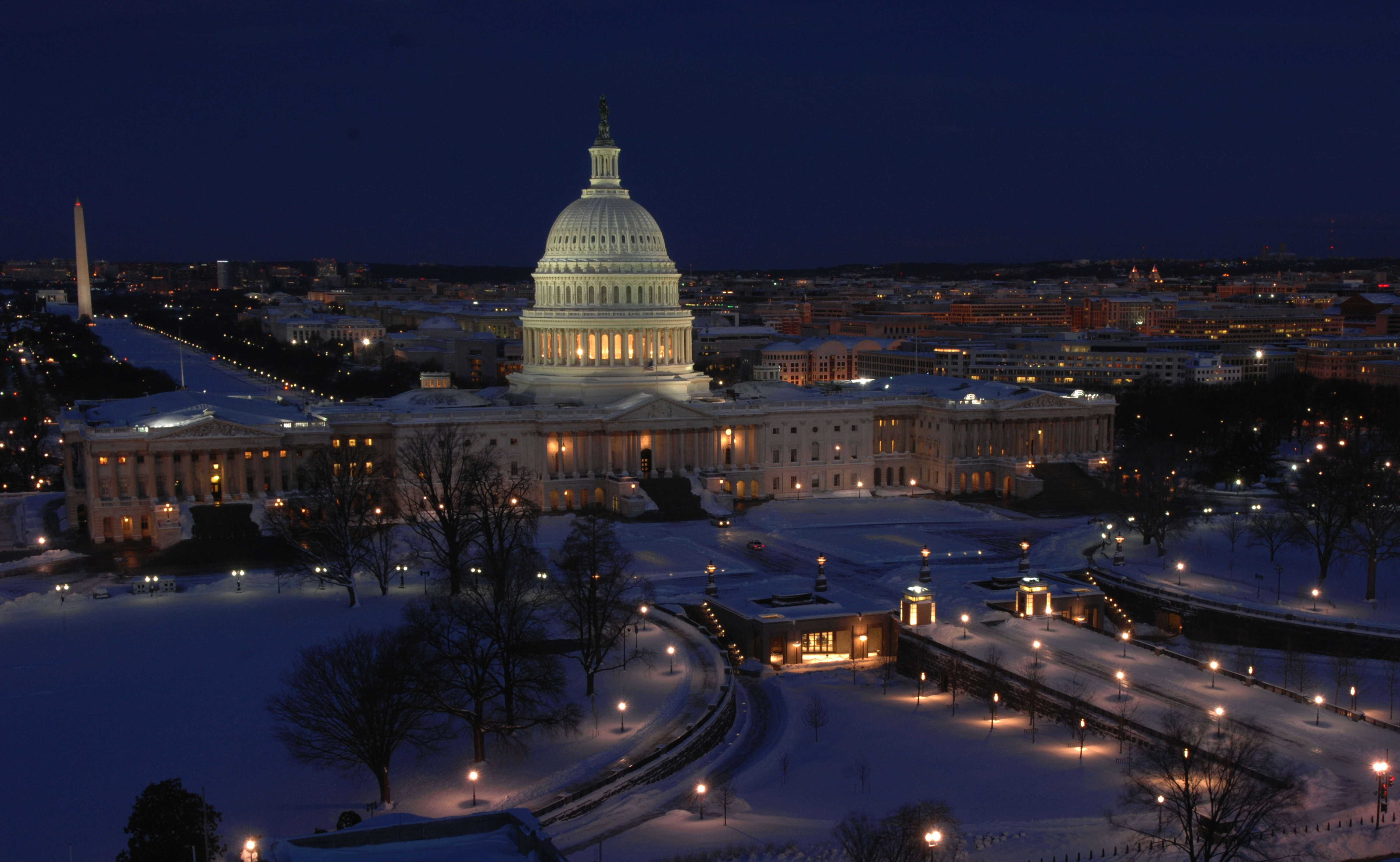 Free download high resolution image - free image free photo free stock image public domain picture -US Capitol Building in winter - Washington DC