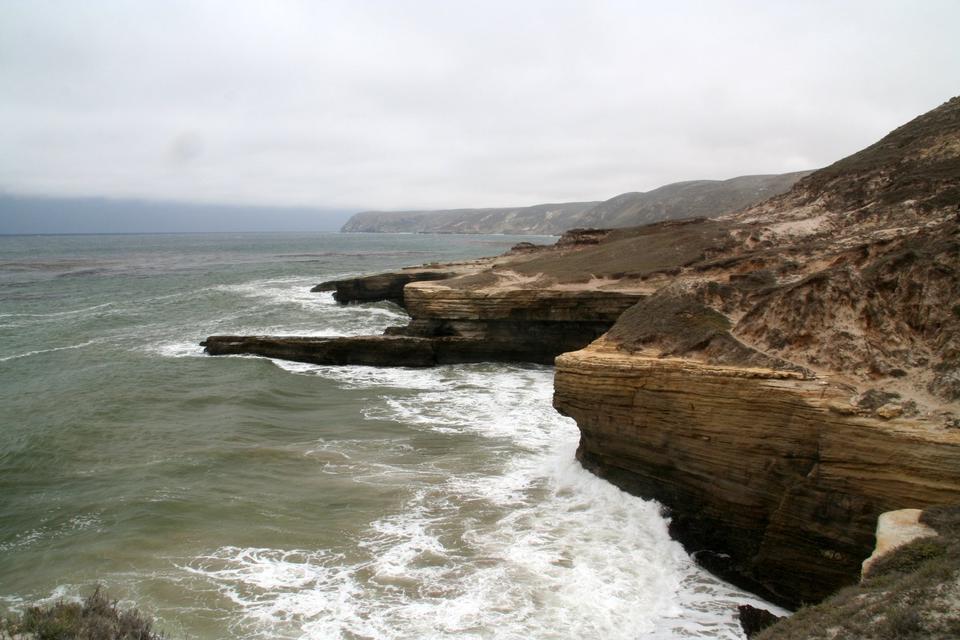 Free download high resolution image - free image free photo free stock image public domain picture  Cliff coast at northern part of Santa Rosa Island, Channel Island