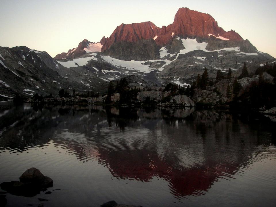 Free download high resolution image - free image free photo free stock image public domain picture  Garnet Lake at Sunrise Devils Postpile National Monument