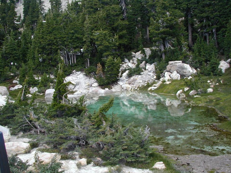 Free download high resolution image - free image free photo free stock image public domain picture  Cool water pool with algae near Bumpass Hell