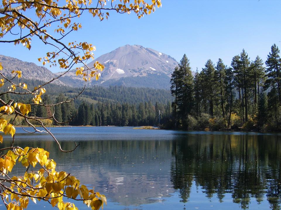 Free download high resolution image - free image free photo free stock image public domain picture  Manzanita Lake in the fall