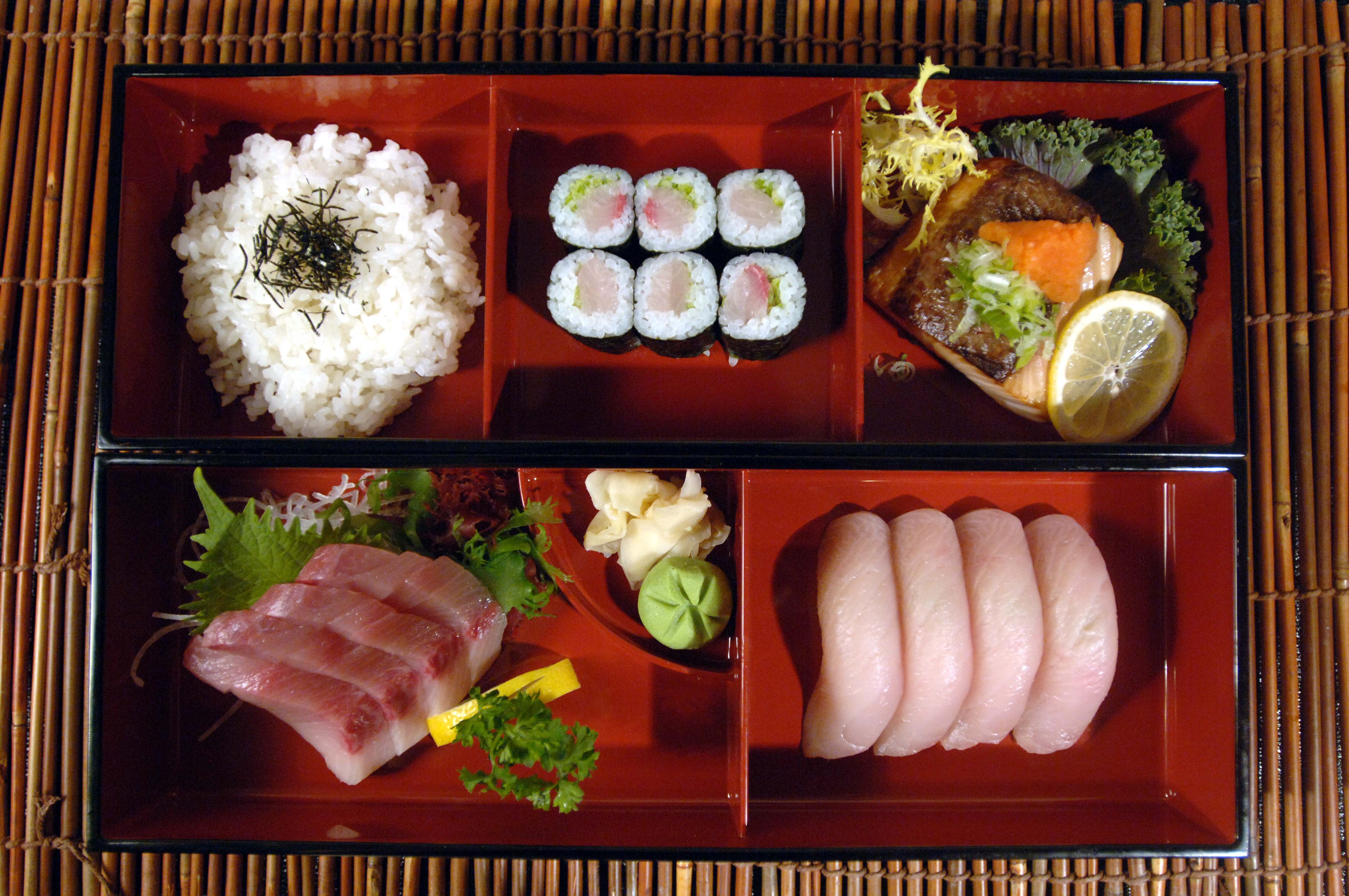 Free download high resolution image - free image free photo free stock image public domain picture -Dinner Hamachi Bento Box