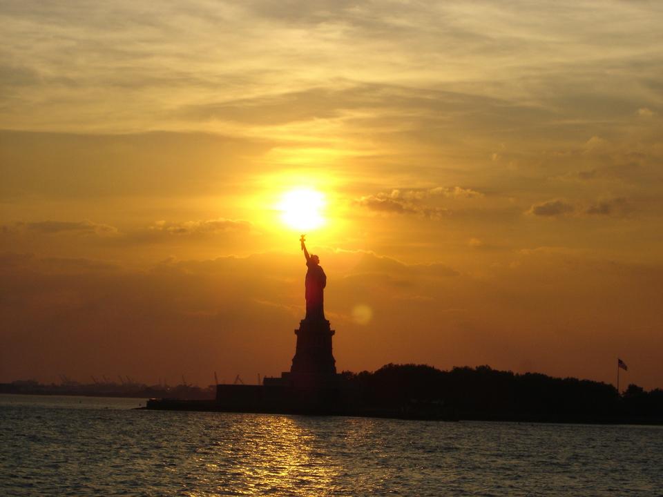 Free download high resolution image - free image free photo free stock image public domain picture  Statue of Liberty New York City Sunset