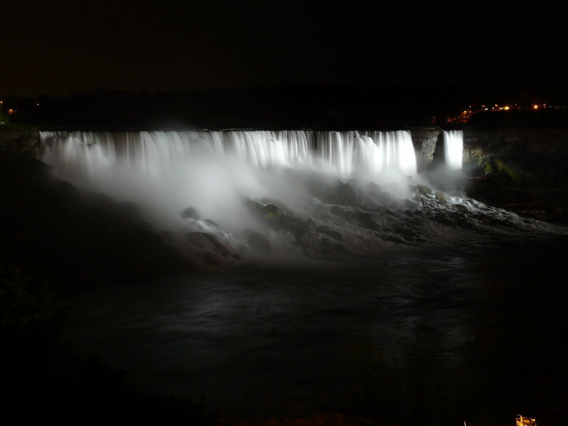 Free download high resolution image - free image free photo free stock image public domain picture -Niagara Falls at Night - Light Illumination