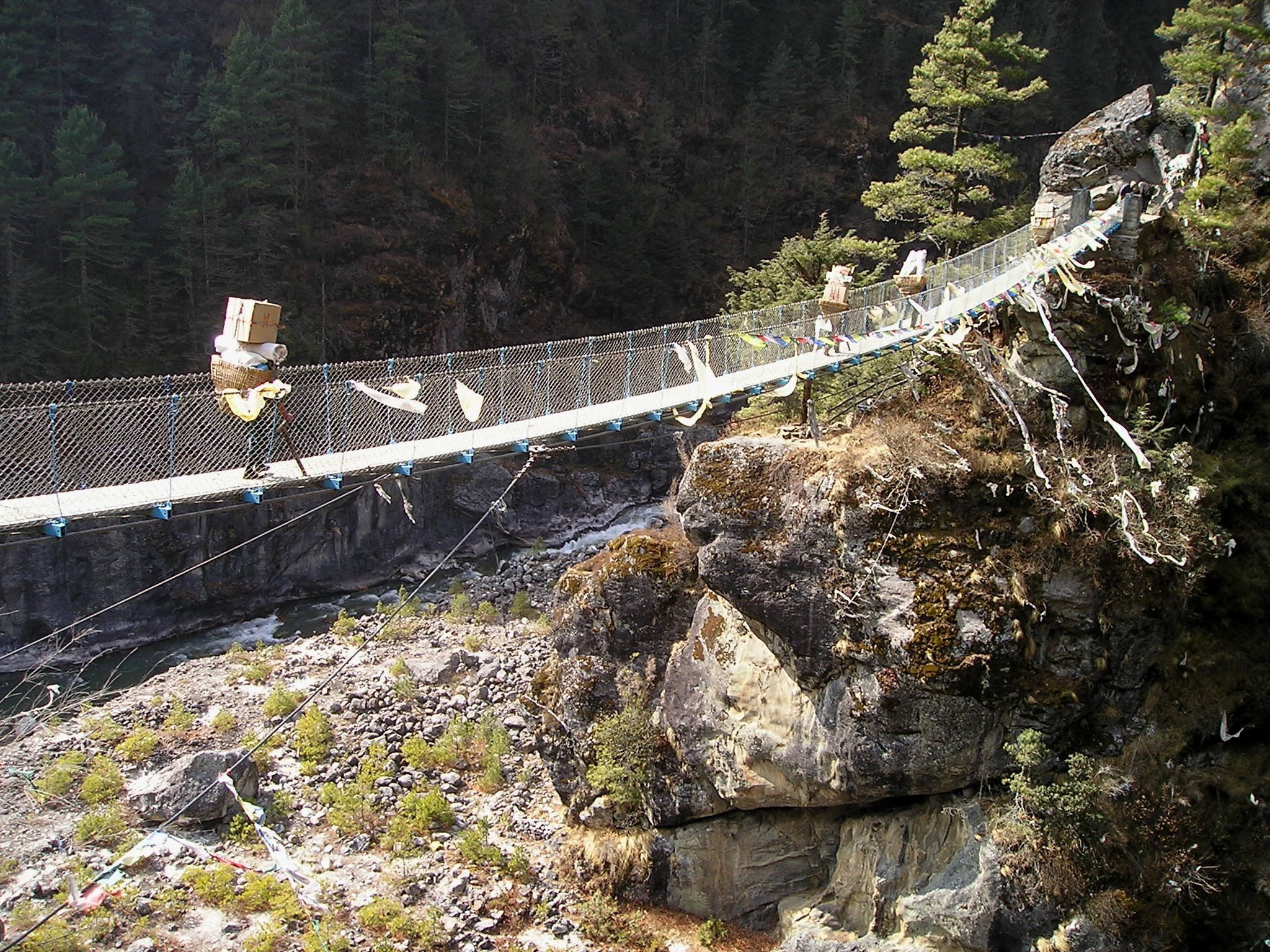 Free download high resolution image - free image free photo free stock image public domain picture -Himalayas Everest Trek Suspension Bridge