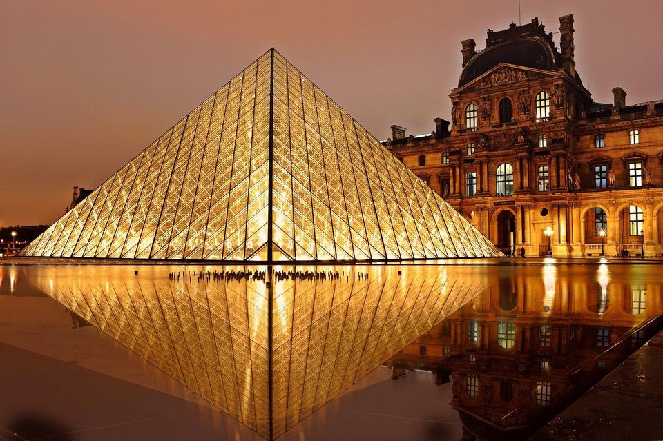 Free download high resolution image - free image free photo free stock image public domain picture  Louvre Museum Pyramid Paris Architecture