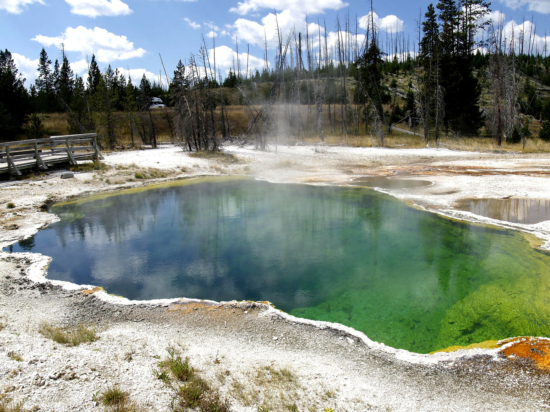 Free download high resolution image - free image free photo free stock image public domain picture -Morning Glory Pond, Yellowstone National Park