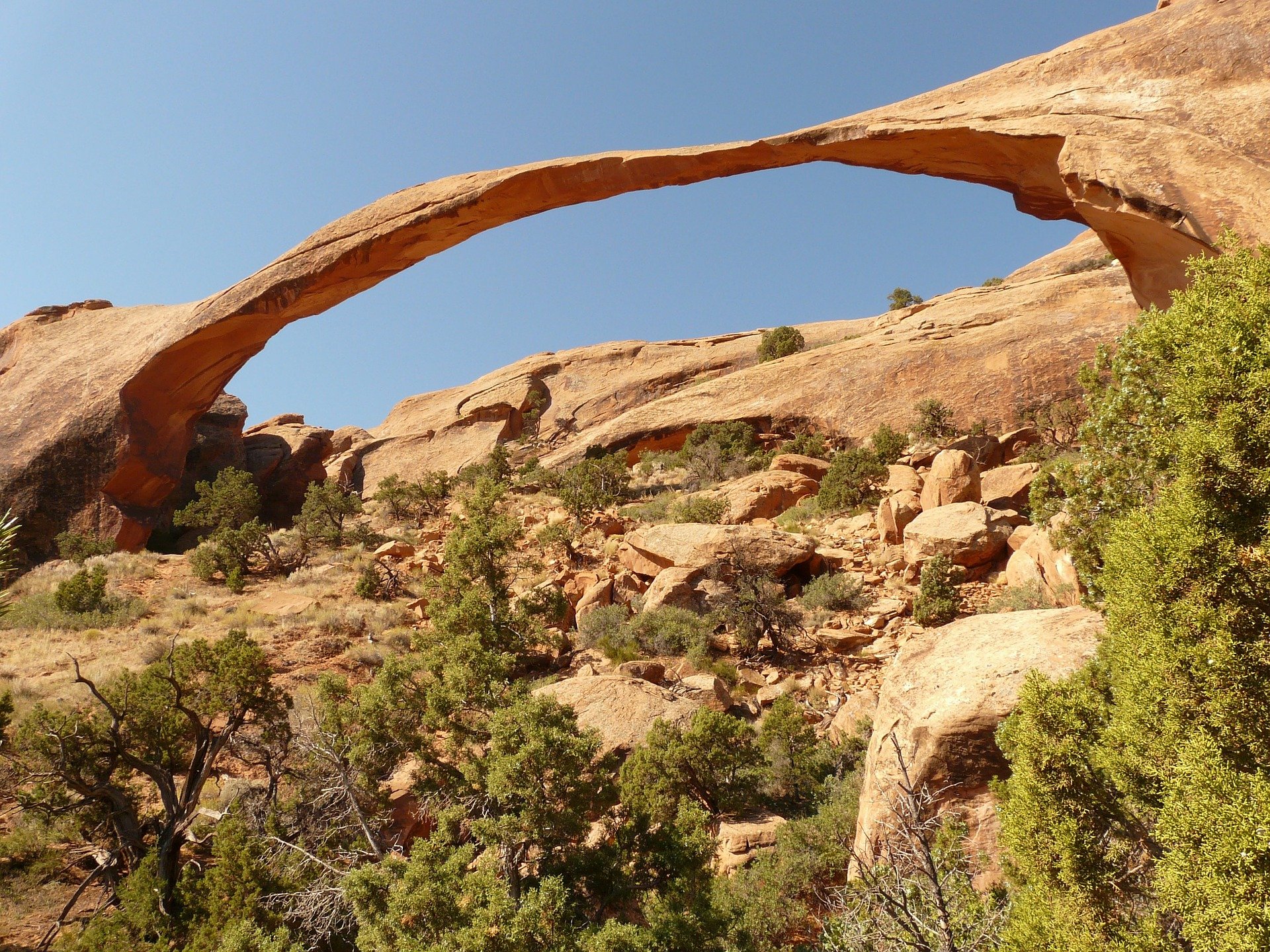 Free download high resolution image - free image free photo free stock image public domain picture -Landscape Arch Arches National Park Moab