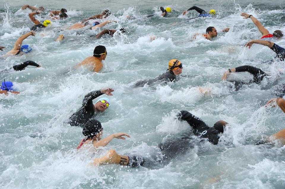 Free download high resolution image - free image free photo free stock image public domain picture  group people swimming at triathlon