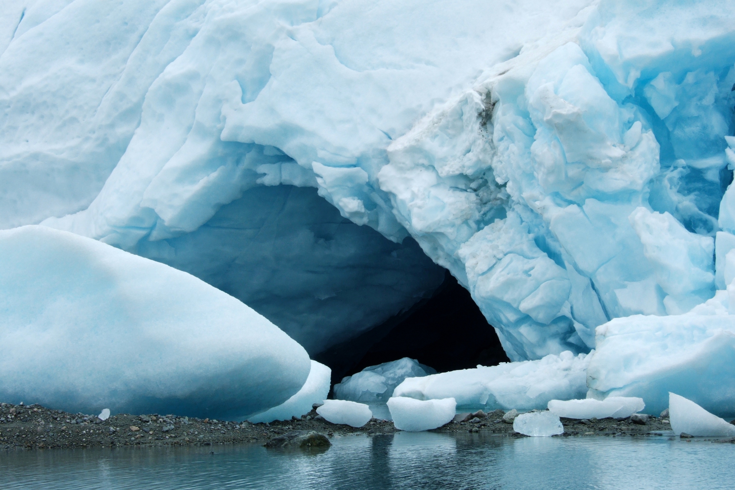 Free download high resolution image - free image free photo free stock image public domain picture -Melt water running through the Lamplugh Glacier