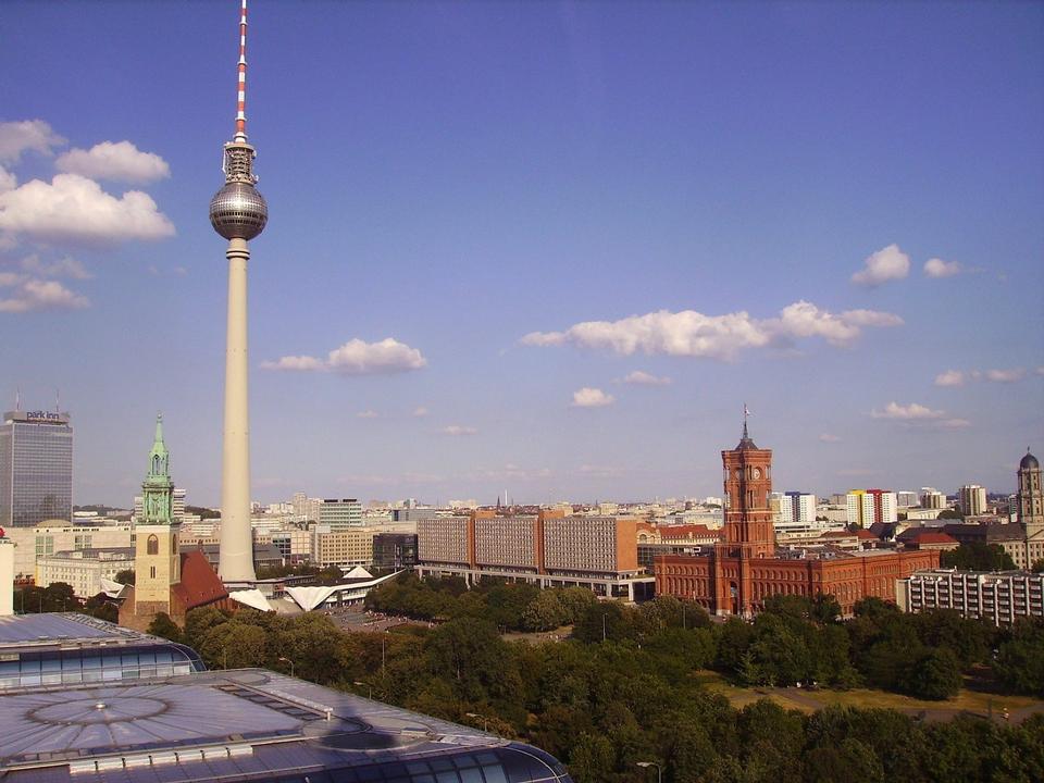 Free download high resolution image - free image free photo free stock image public domain picture  Panoramic view over Berlin at morning