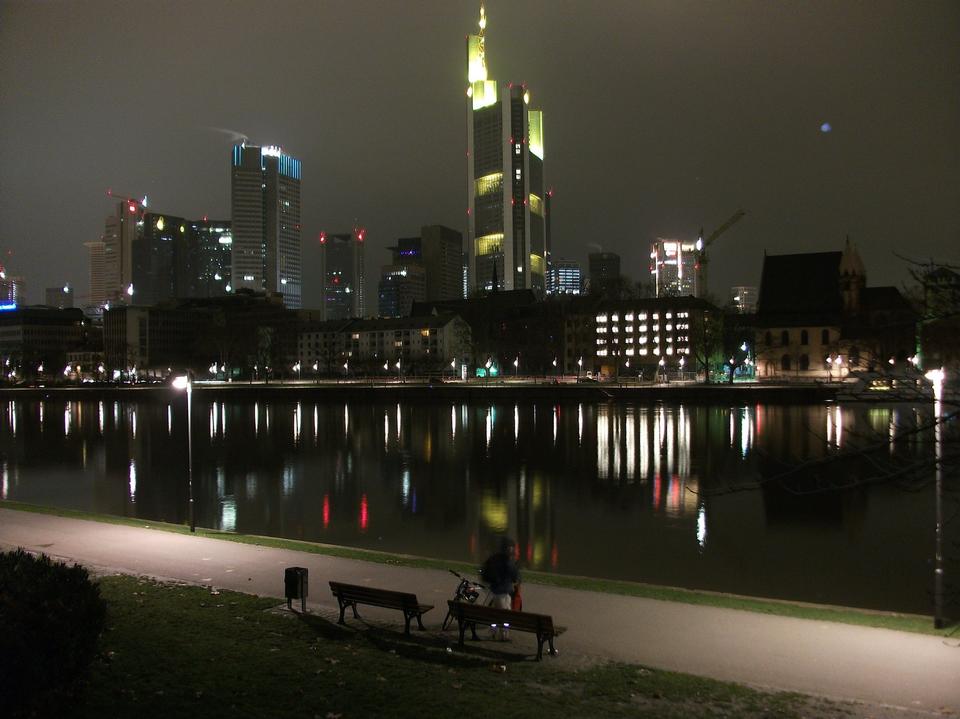 Free download high resolution image - free image free photo free stock image public domain picture  Frankfurt  night view of skyline