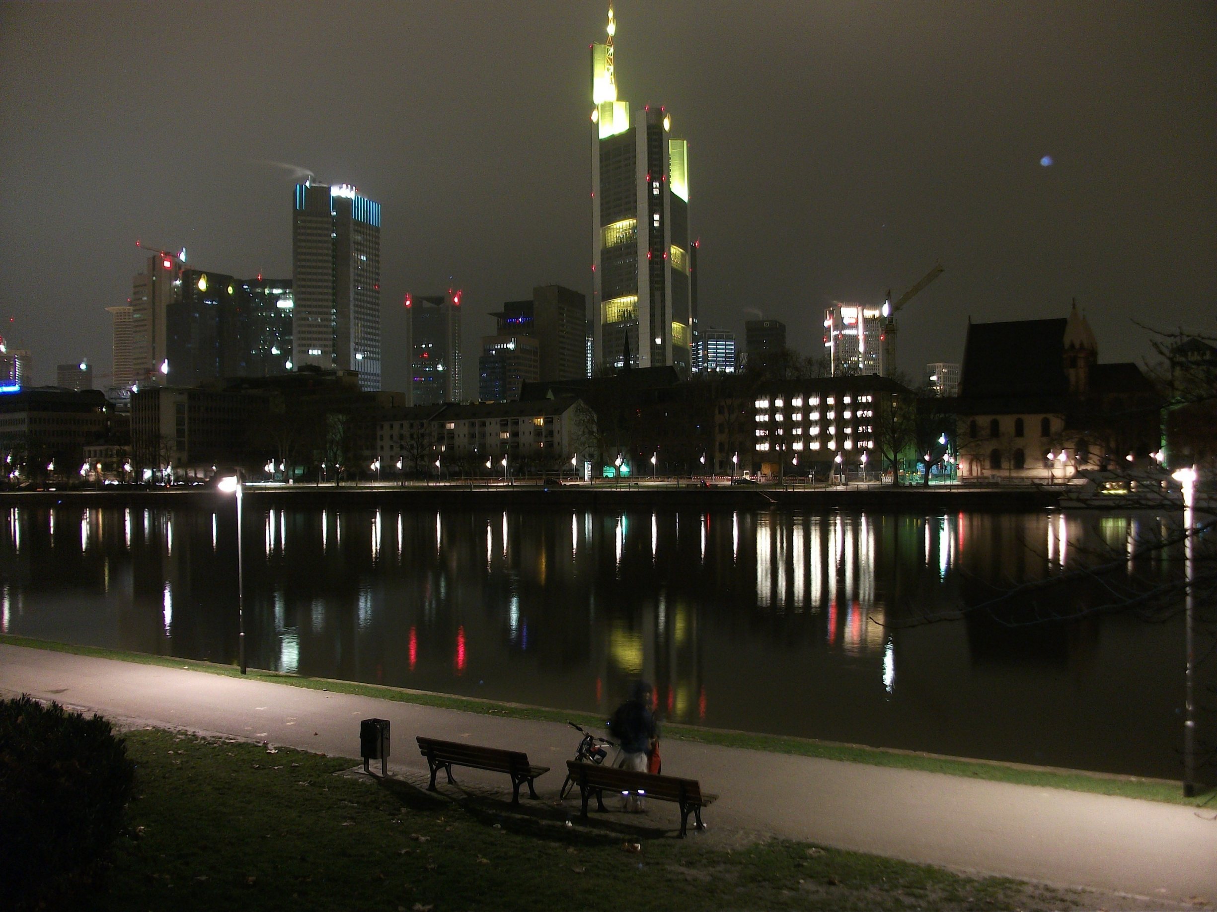 Free download high resolution image - free image free photo free stock image public domain picture -Frankfurt  night view of skyline