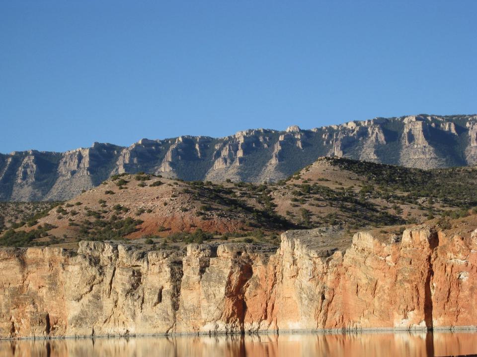 Free download high resolution image - free image free photo free stock image public domain picture  Exposed rock walls along Bighorn Lake