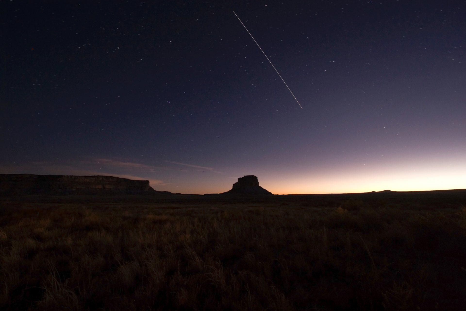 Free download high resolution image - free image free photo free stock image public domain picture -Fajada Butte at night.