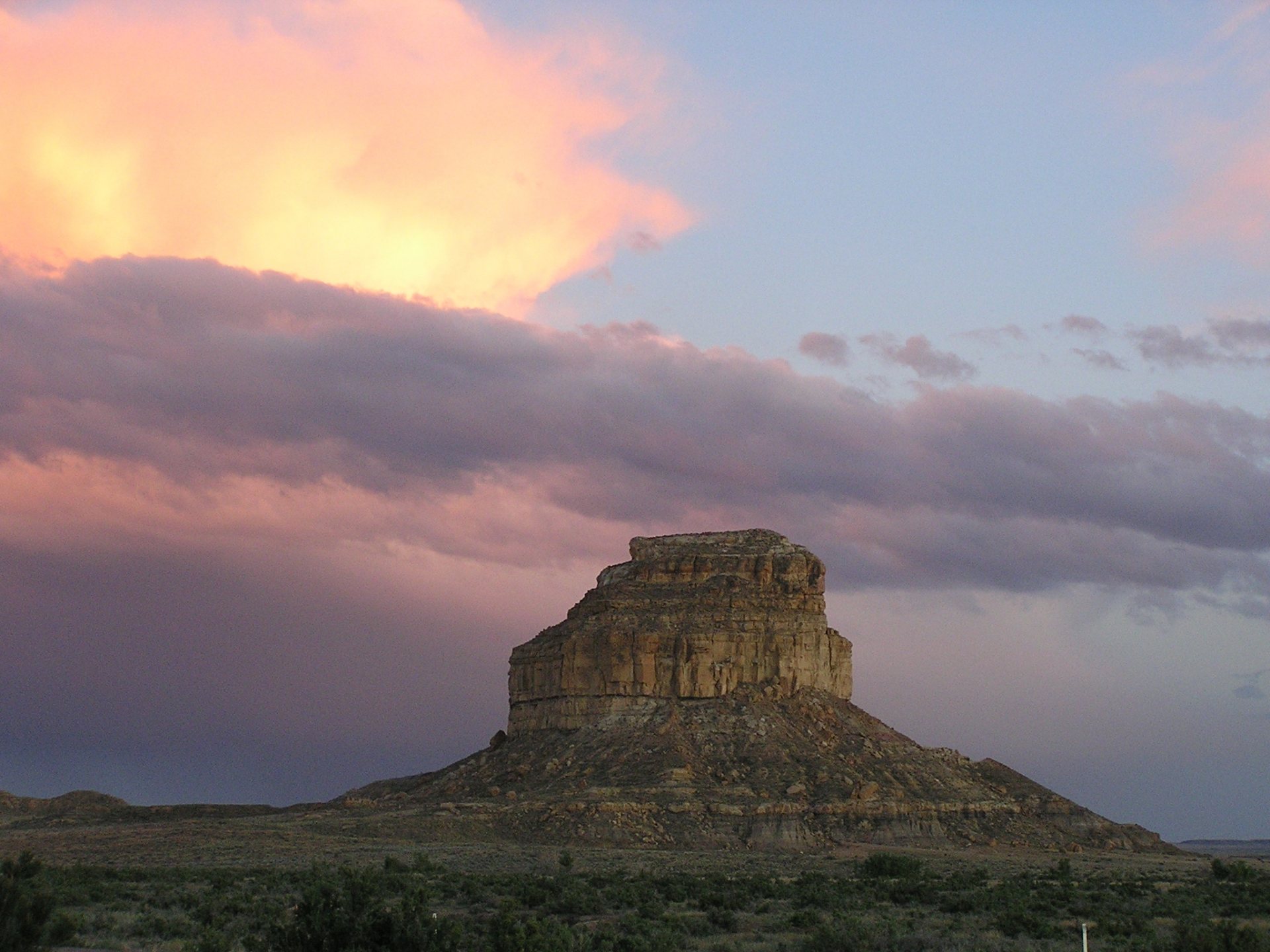 Free download high resolution image - free image free photo free stock image public domain picture -Fajada Butte at sunset