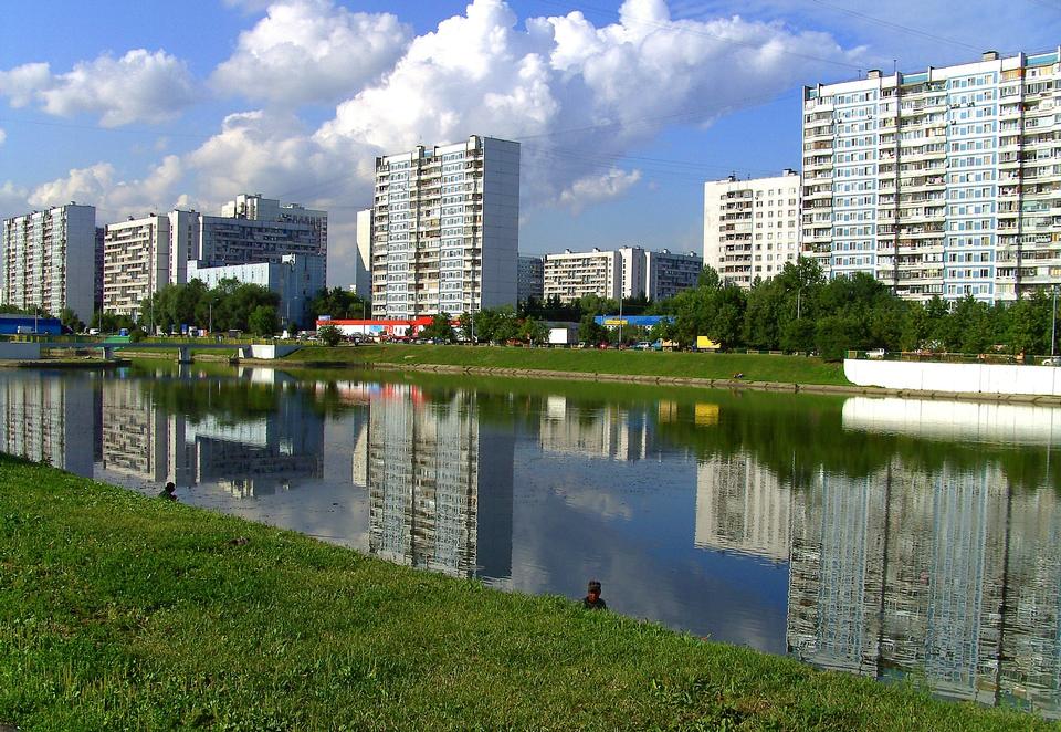 Free download high resolution image - free image free photo free stock image public domain picture  Moscow urban cityscape with buildings and pond