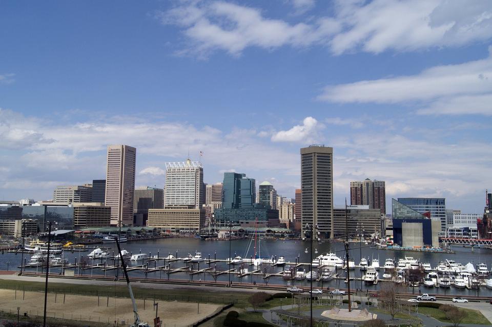 Free download high resolution image - free image free photo free stock image public domain picture  Landscape of Baltimore Inner Harbor