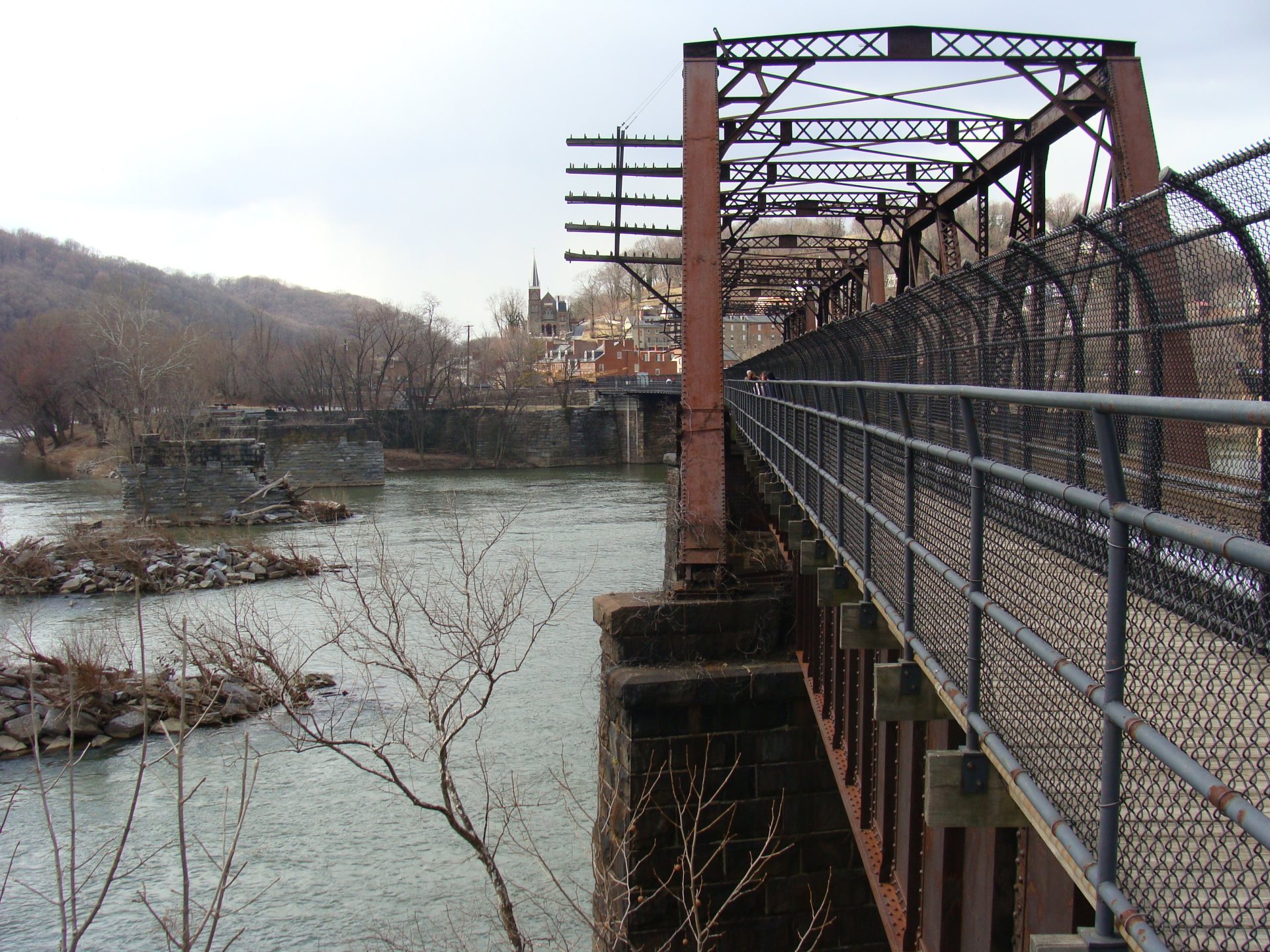 Free download high resolution image - free image free photo free stock image public domain picture -Bridge leading from Maryland into Harpers Ferry, WV