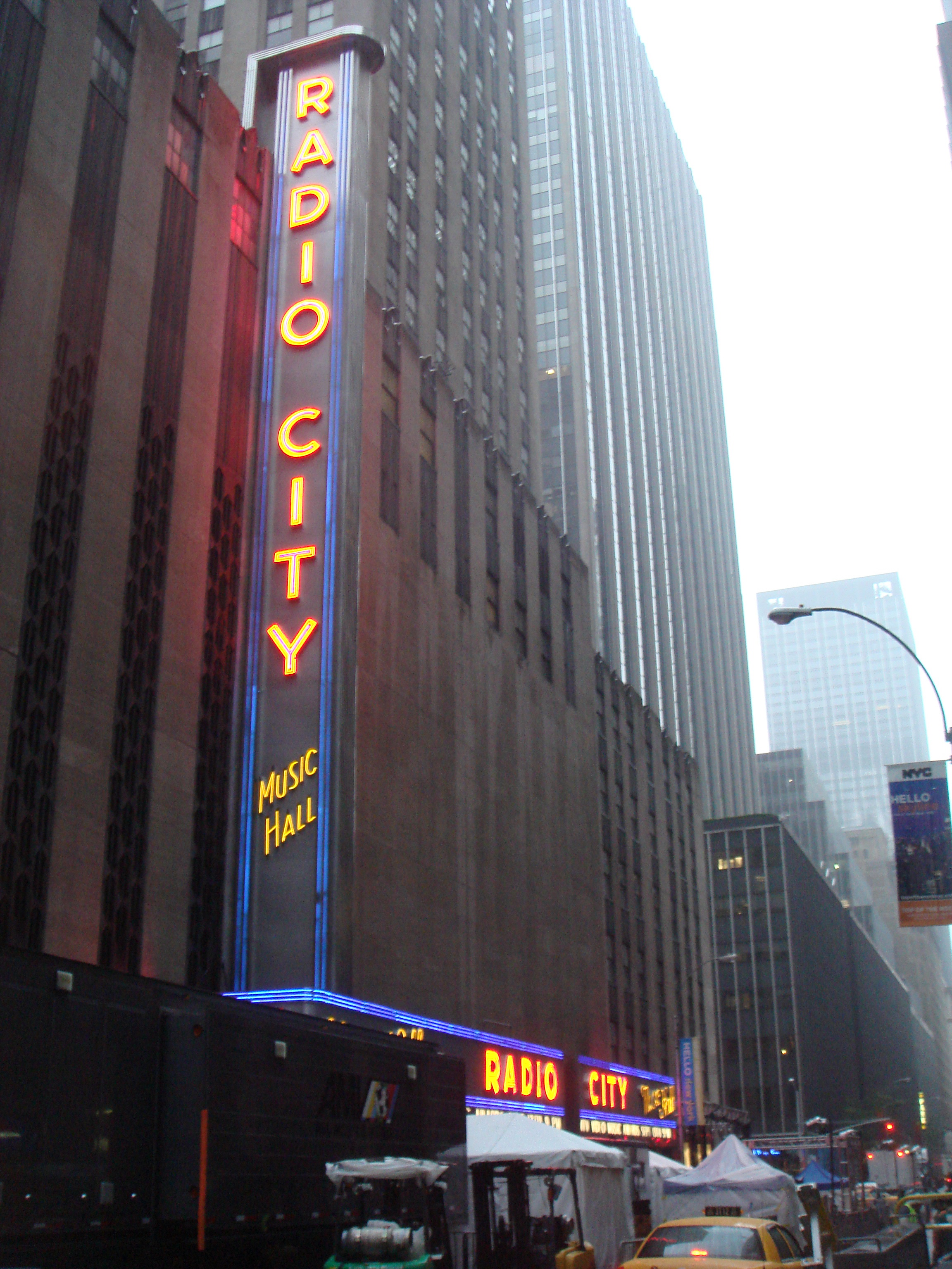 Free download high resolution image - free image free photo free stock image public domain picture -Neon lights of Radio City Music Hall at Rockefeller Center, New Y