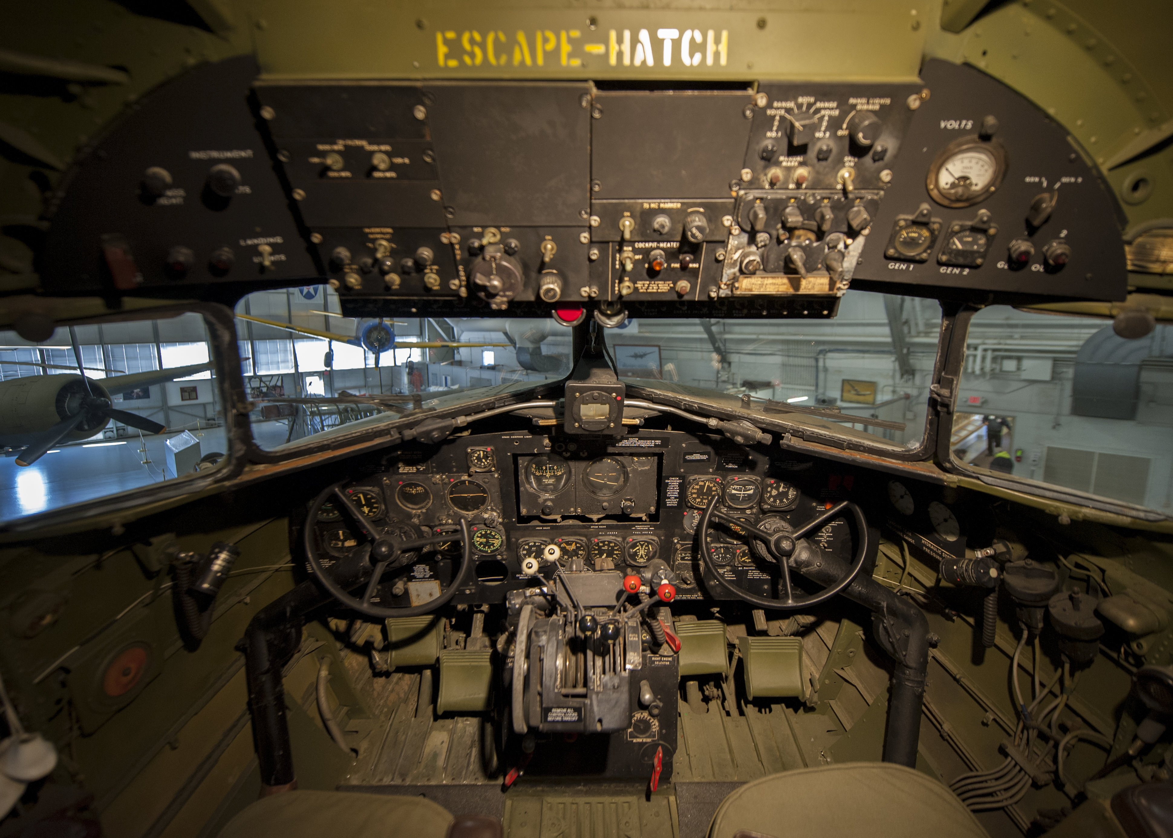 Free download high resolution image - free image free photo free stock image public domain picture -The cockpit of the C-47A Skytrain