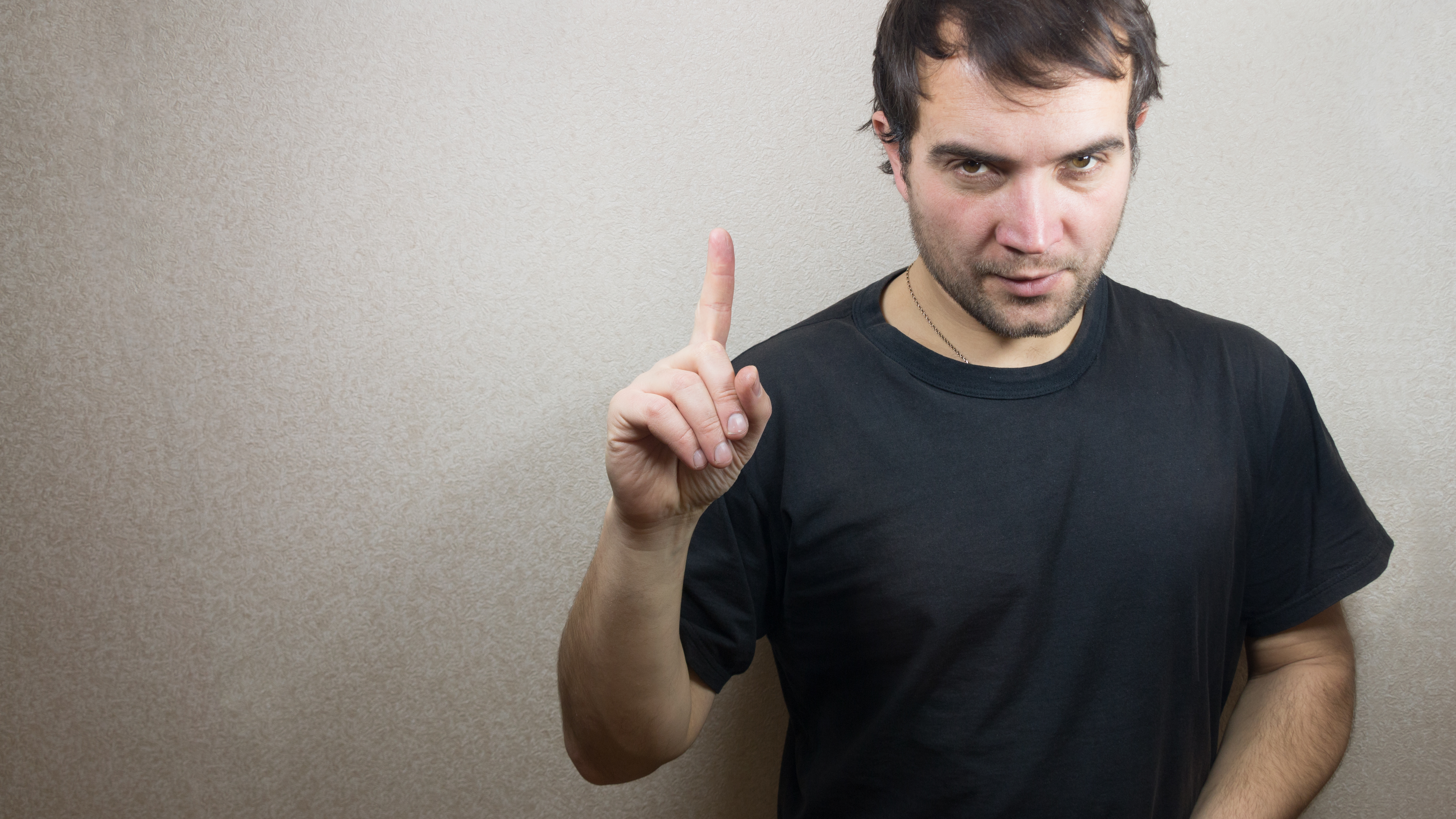 Free download high resolution image - free image free photo free stock image public domain picture -Man holding his index finger up by