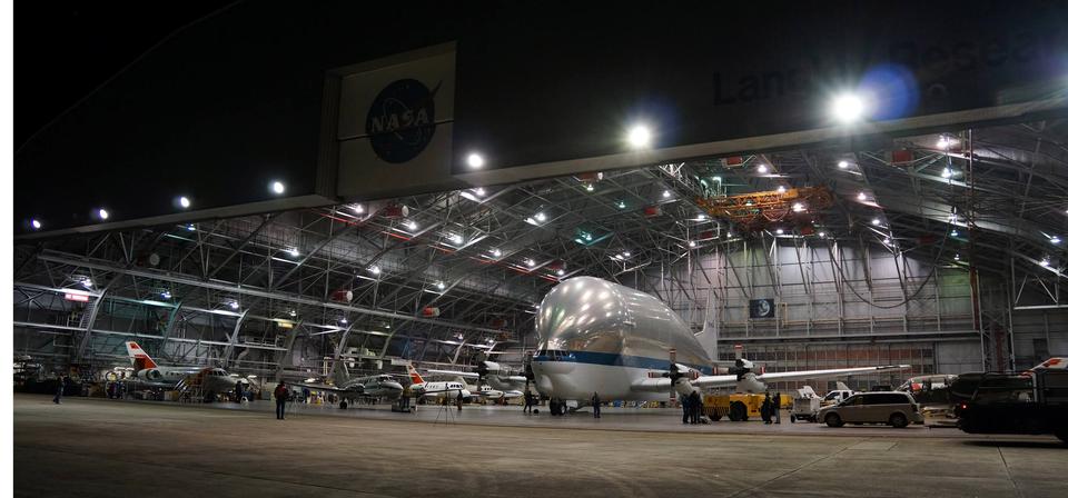 Free download high resolution image - free image free photo free stock image public domain picture  Super Guppy Spends a Restful Night in the NASA Langley Hangar