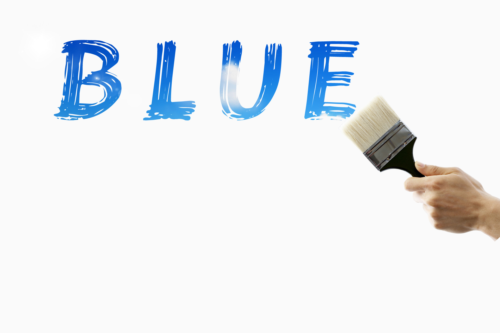 Free download high resolution image - free image free photo free stock image public domain picture -Hand paint the blue. Conceptual design.