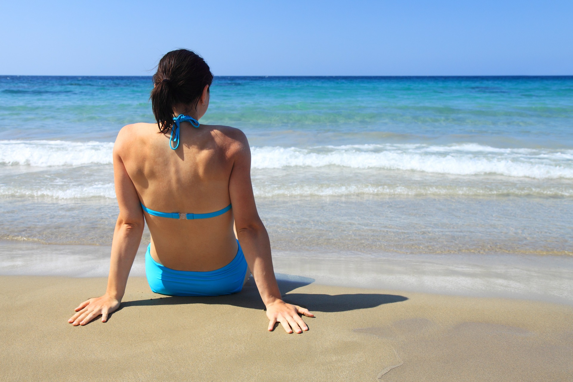 Free download high resolution image - free image free photo free stock image public domain picture -Beach holidays woman enjoying summer sun sitting in sand