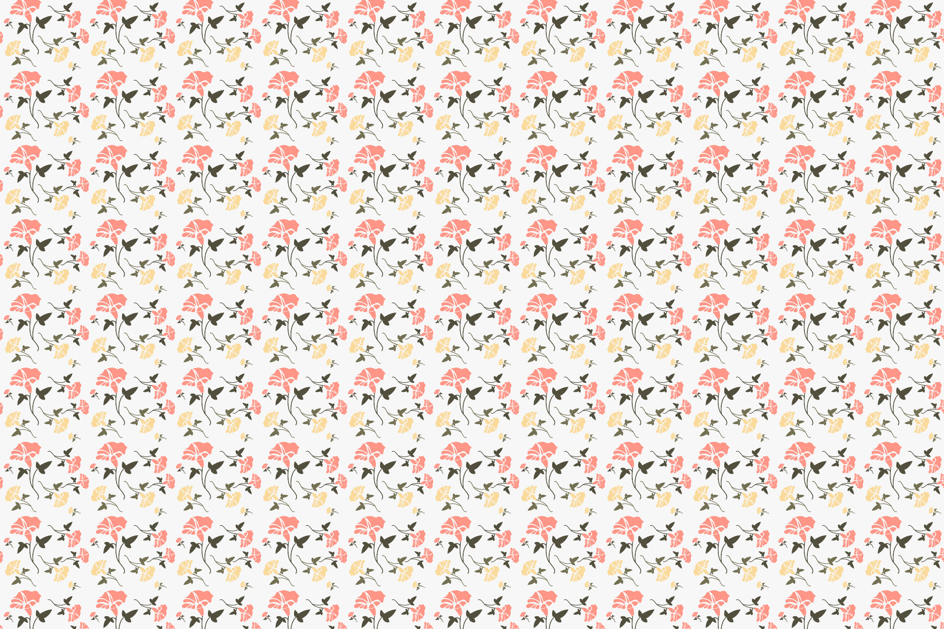 Free download high resolution image - free image free photo free stock image public domain picture -Seamless pattern with decorative bindweed