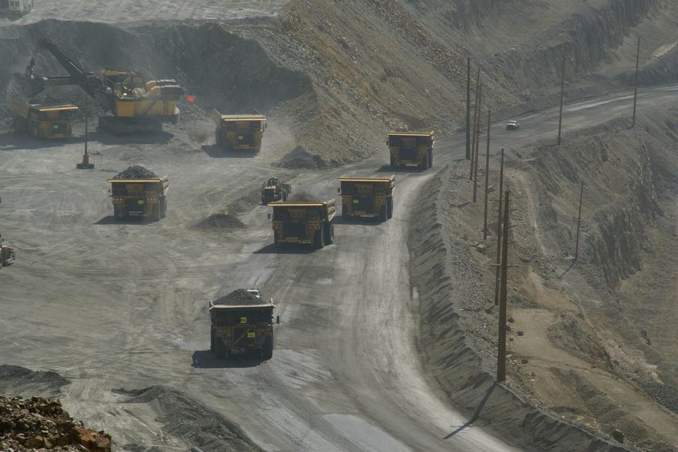 Free download high resolution image - free image free photo free stock image public domain picture  Trucks with ore at Bingham Canyon Mine