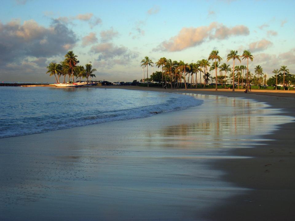 Free download high resolution image - free image free photo free stock image public domain picture  Hawaii Waikiki Beach Sunset