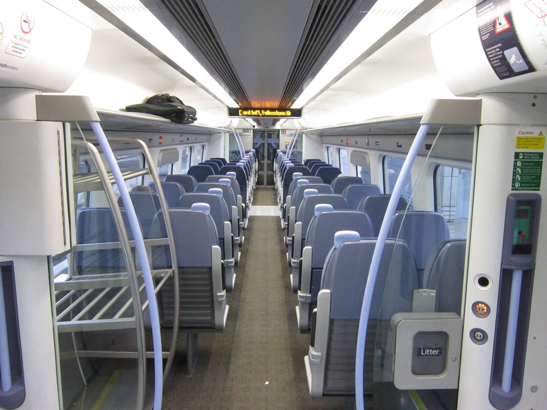 Free download high resolution image - free image free photo free stock image public domain picture -Standard class interior aboard Southeastern Highspeed train