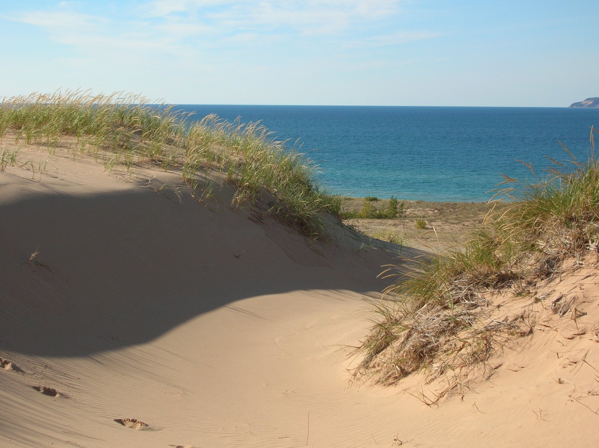 Free download high resolution image - free image free photo free stock image public domain picture -Lake Michigan over the dunes at Sleeping Bear Point Trail