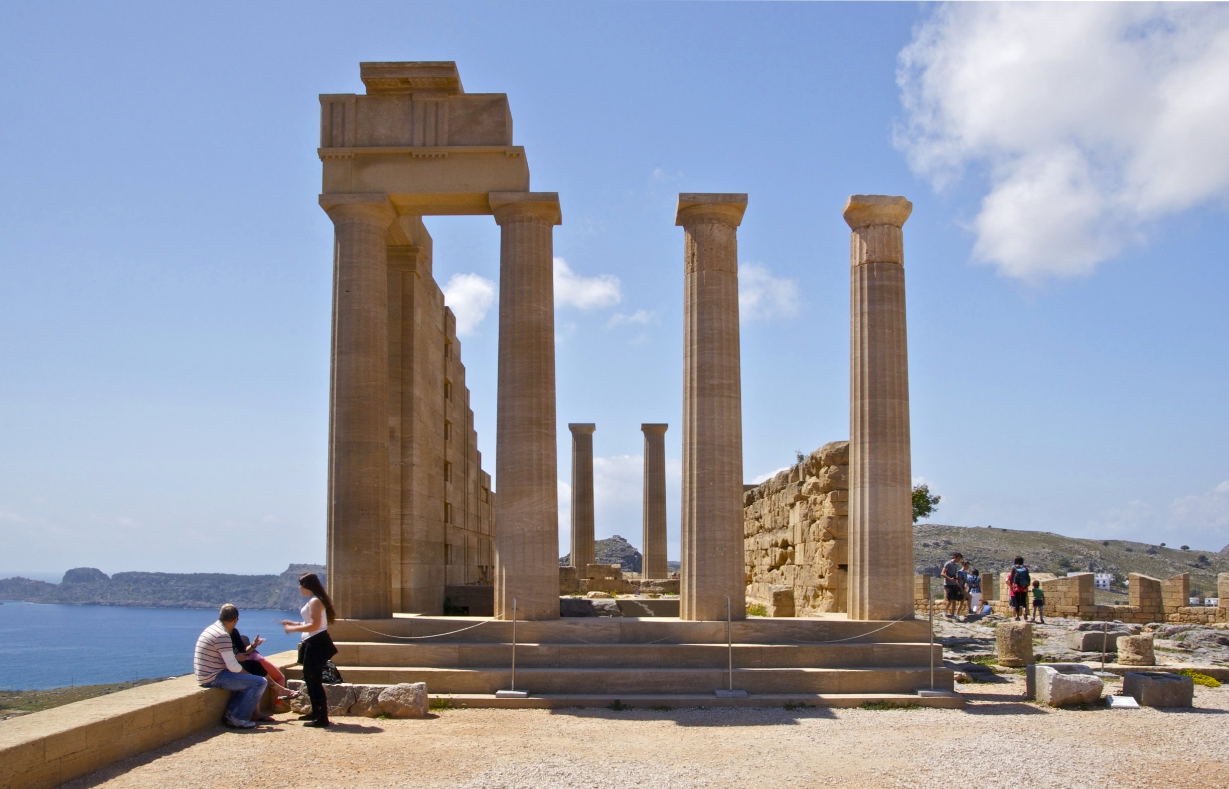 Free download high resolution image - free image free photo free stock image public domain picture -On the Acropolis of Lindos, Island of Rhodes, Greece