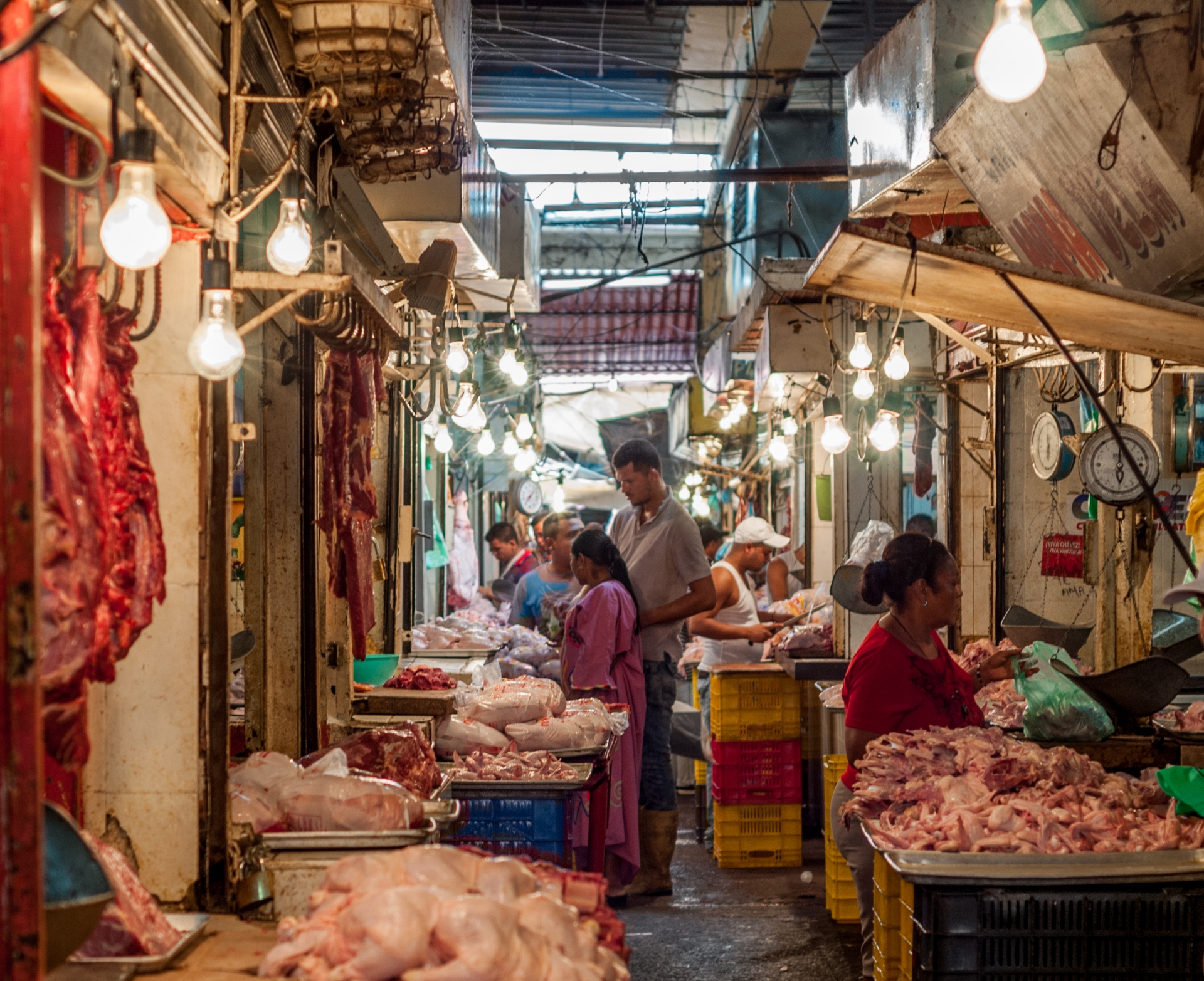 Free download high resolution image - free image free photo free stock image public domain picture -Callejon of meats in the Market