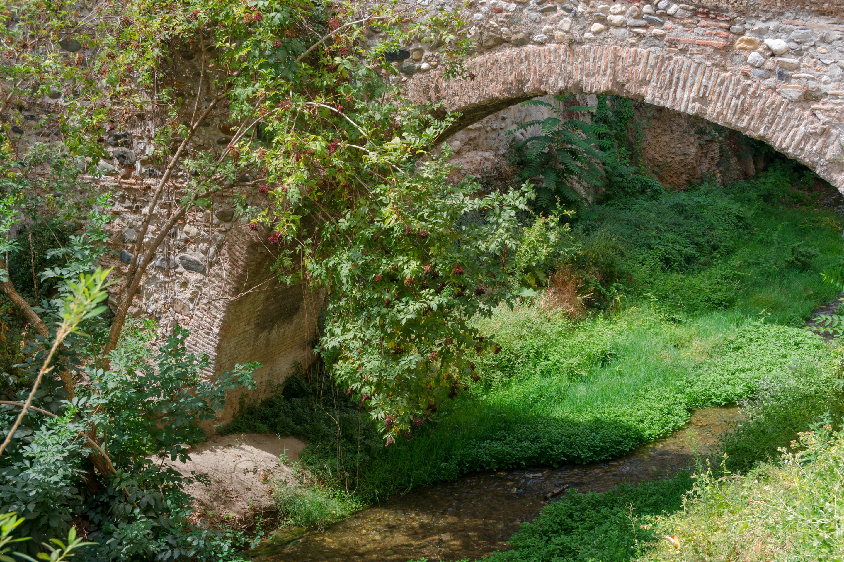 Free download high resolution image - free image free photo free stock image public domain picture -Old stone bridge across small stream in the woods