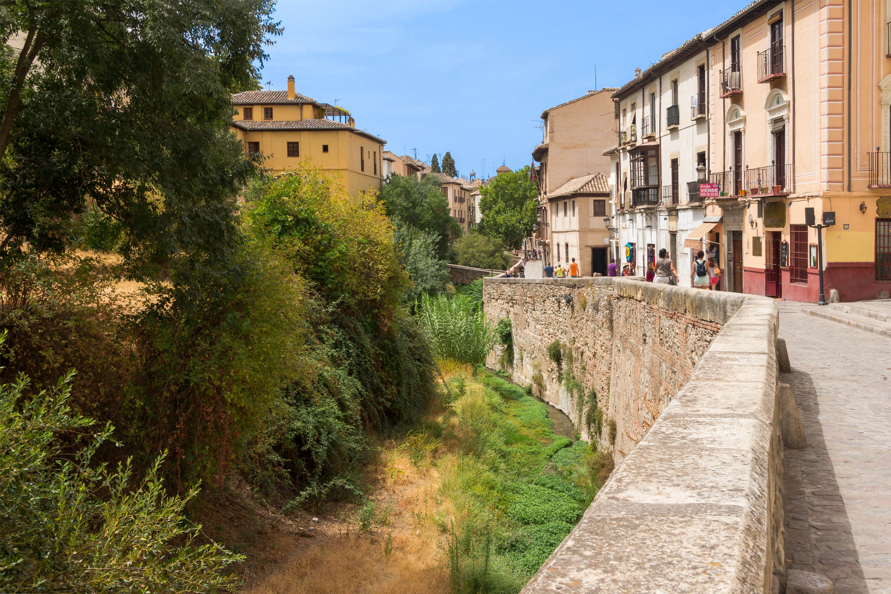 Free download high resolution image - free image free photo free stock image public domain picture -neighborhood and Alhambra hill, Granada, Spain