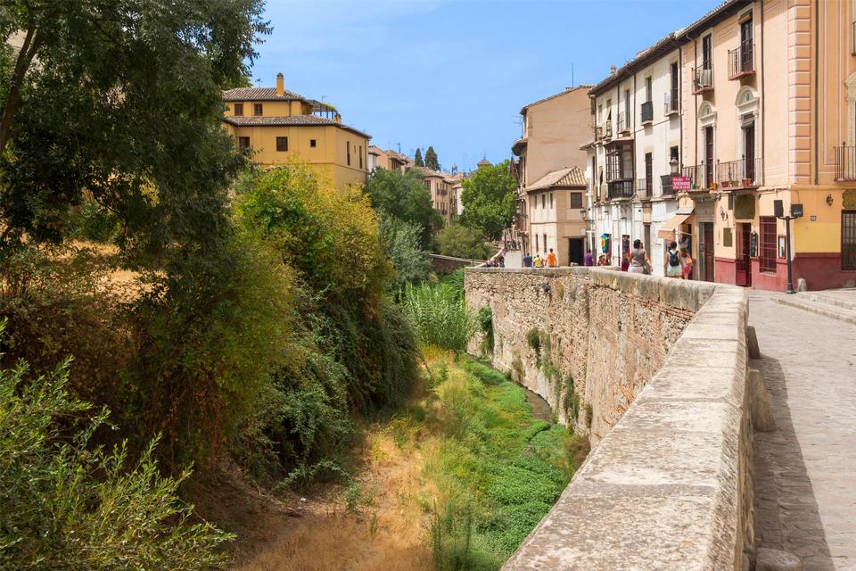 Free download high resolution image - free image free photo free stock image public domain picture  neighborhood and Alhambra hill, Granada, Spain