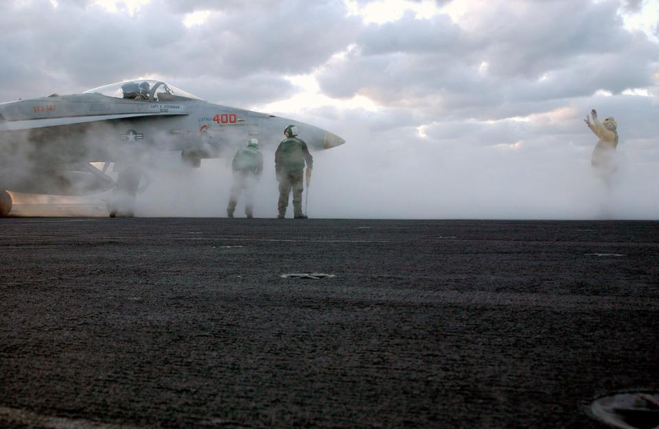 Free download high resolution image - free image free photo free stock image public domain picture  The Flight Deck Director guides an F/A-18C Hornet