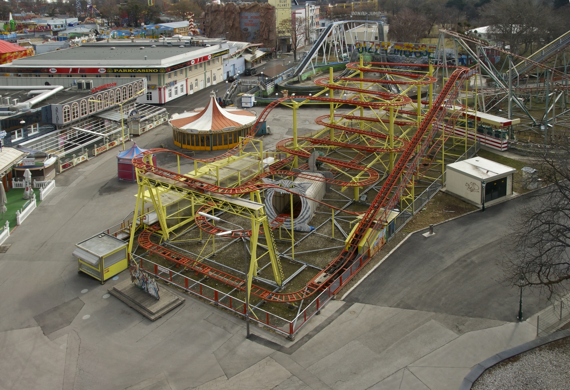 Free download high resolution image - free image free photo free stock image public domain picture -Roller coaster at Prater park in Vienna, Austria