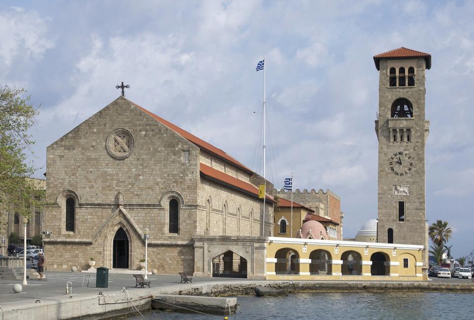 Free download high resolution image - free image free photo free stock image public domain picture  Evangelismos Church at Mandraki Harbour Rhodes Greece