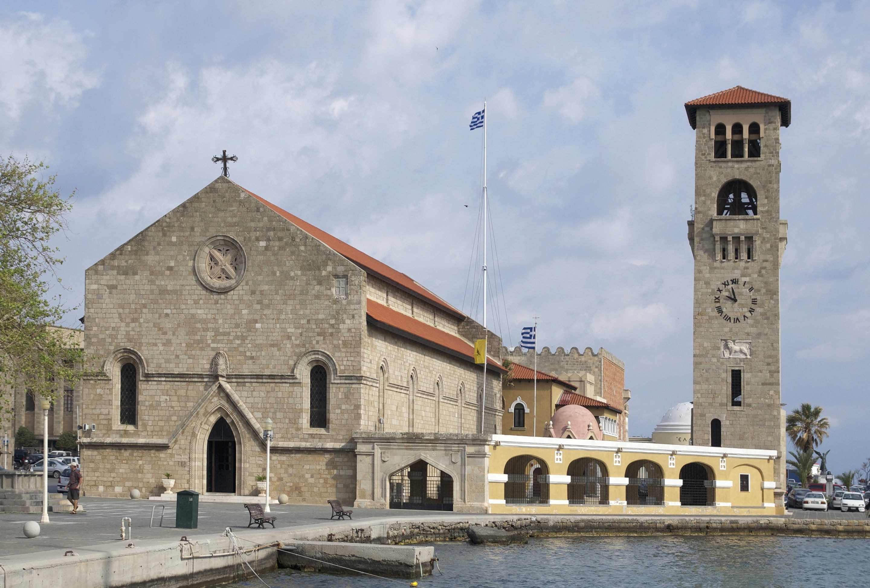 Free download high resolution image - free image free photo free stock image public domain picture -Evangelismos Church at Mandraki Harbour Rhodes Greece