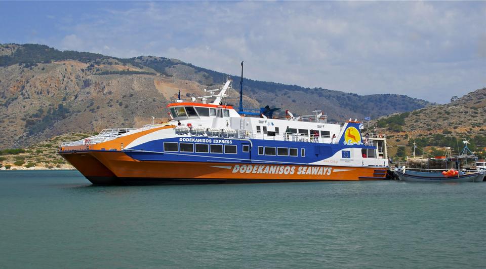 Free download high resolution image - free image free photo free stock image public domain picture  Ferry in the harbour of Panormitis, Symi Island