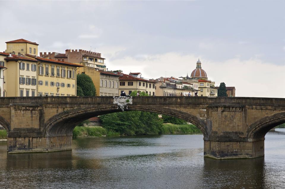 Free download high resolution image - free image free photo free stock image public domain picture  Italy, Florence The Arno river and Santa Trinity bridge