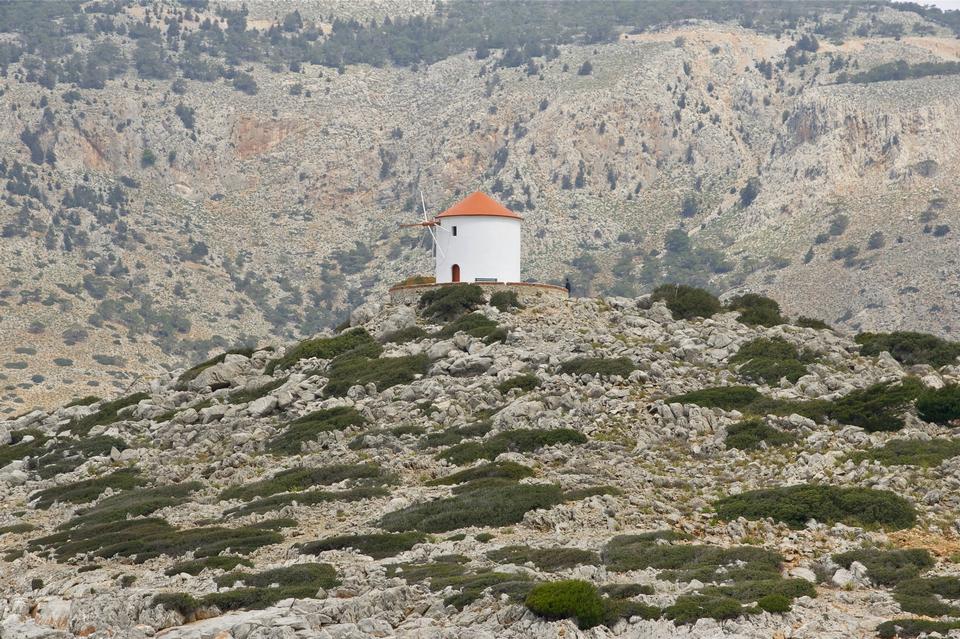 Free download high resolution image - free image free photo free stock image public domain picture  Traditional windmill along the rocky shoreline of Symi Island, Gr