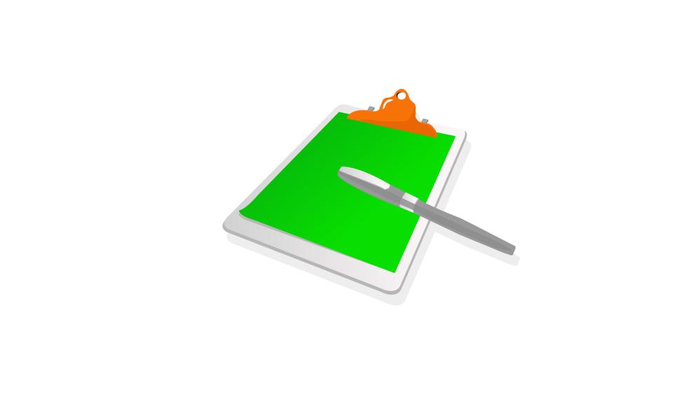 Free download high resolution image - free image free photo free stock image public domain picture  Clipboard with pen on white background