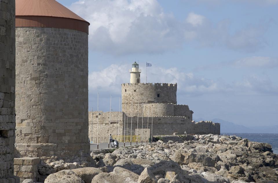 Free download high resolution image - free image free photo free stock image public domain picture  Fort of Saint Nicholas , Rhodes Greece