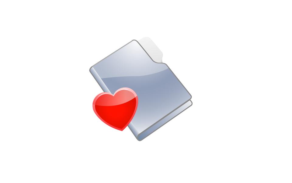 Free download high resolution image - free image free photo free stock image public domain picture  Icon showing a file folder with a heart sign